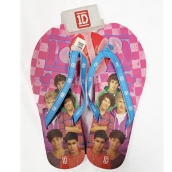 1D Kids Flip Flop Sandals - Picture 1 of 10